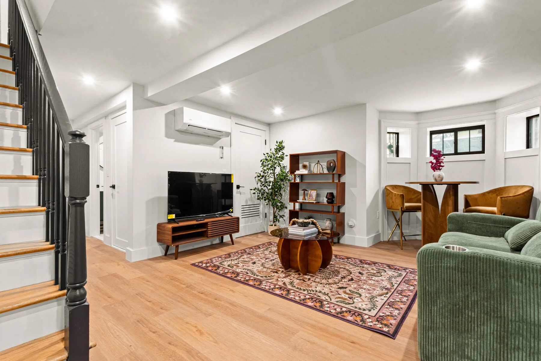 Lower level living room